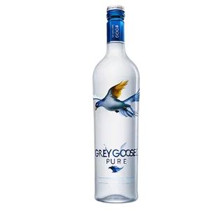 Grey Goose Pure Vodka Png 06252024 PNG image