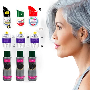 Grey Hair Beauty Secrets PNG Aoo PNG