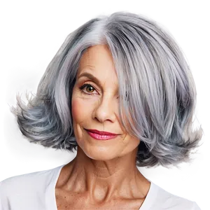Grey Hair Brilliance PNG 6 PNG