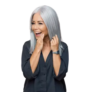 Grey Hair Celebration PNG 06282024