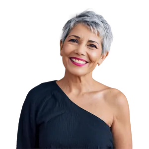 Grey Hair Confidence PNG Bbe40 PNG