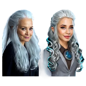 Grey Hair Evolution PNG 06282024 PNG
