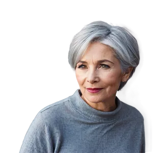 Grey Hair For Every Age PNG Eqq PNG