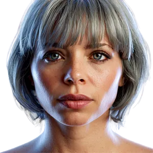 Grey Hair Glamour PNG 06282024 PNG