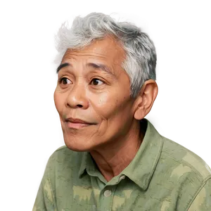 Grey Hair Wisdom PNG 06282024