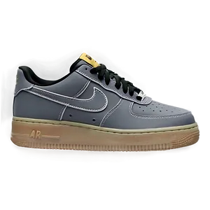 Grey Nike Air Force 1 PNG Lex PNG