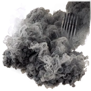 Grey Smoke Brush PNG 06272024