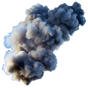 Grey Smoke Plume PNG 06272024