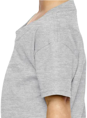 Grey T Shirt Template Roblox PNG image