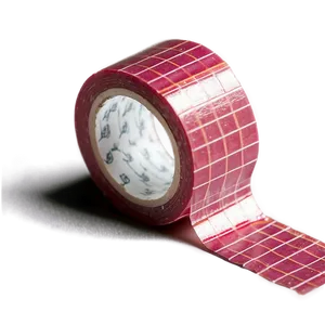 Grid Washi Tape Aesthetic PNG Rky1