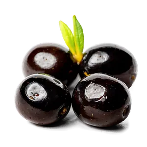 Grilled Black Olives Png Hss PNG image