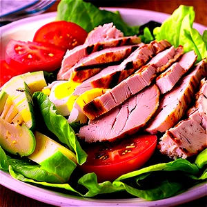 Grilled Chicken Cobb Salad PNG 90