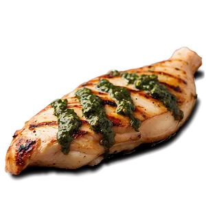 Grilled Chicken With Chimichurri Sauce PNG Fhn53 PNG