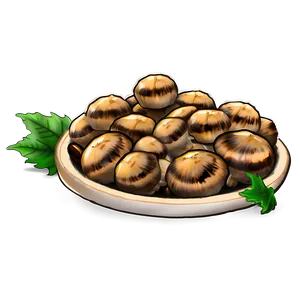 Grilled Mushrooms Png 56 PNG image