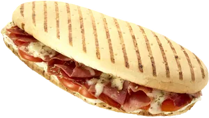 Grilled Panini Sandwich PNG image