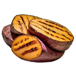 Grilled Sweet Potato Png 43 PNG image