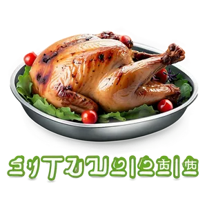 Grilled Turkey PNG 05032024