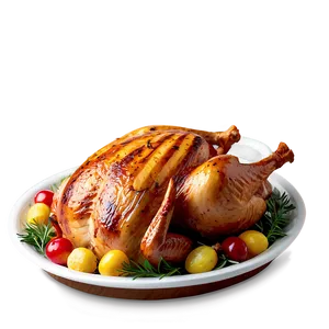 Grilled Turkey PNG 05032024