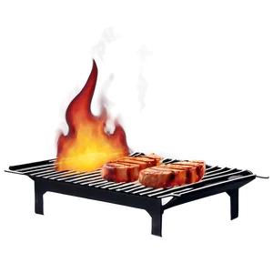 Grilling Fire Png B PNG image