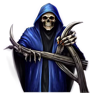 Grim Reaper Artwork Png 05062024 PNG image