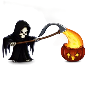 Grim Reaper Artwork Png Vvl PNG image