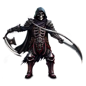 Grim Reaper In Armor Png 3 PNG image