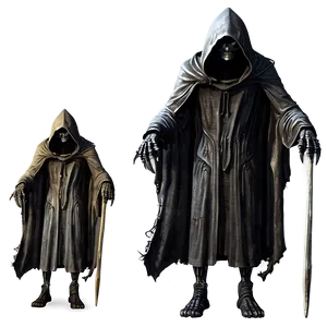 Grim Reaper In Cloak Png Tcb52 PNG image