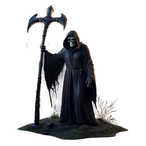 Grim Reaper In Fog Png Hmm PNG image