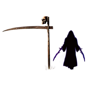 Grim Reaper Silhouette Png Fqr11 PNG image