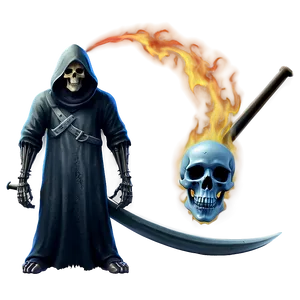 Grim Reaper Skull Png 43 PNG image