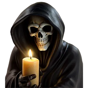Grim Reaper With Candle Png Mqk PNG image