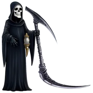 Grim Reaper With Scales Png Qsp PNG image