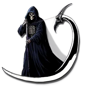 Grim Reaper With Scythe Png Jti PNG image