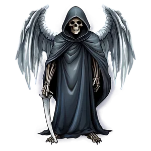Grim Reaper With Wings Png 9 PNG image