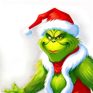 Grinch Christmas Night PNG 74