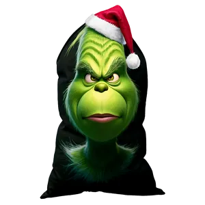 Grinch Christmas Sack PNG 93