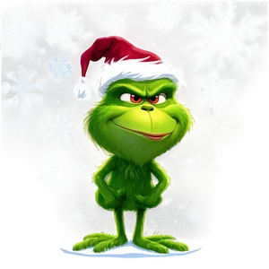 Grinch Christmas Snow Scene Png Xyl PNG image