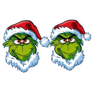 Grinch Christmas Sweater Design Png 15 PNG image