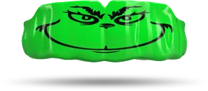 Grinch Inflatable Smirk PNG image