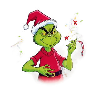 Grinch Stole Christmas Png 05042024 PNG image
