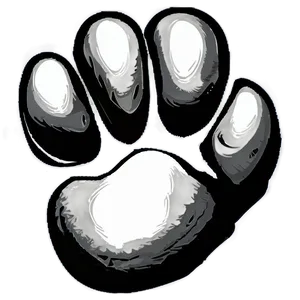 Grizzly Bear Paw Png 06262024 PNG image