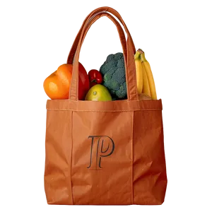 Grocery Bag With Logo PNG 06132024