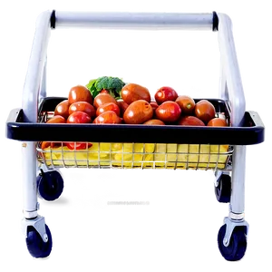 Grocery Cart Front View PNG 52 PNG