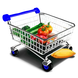 Grocery Cart Illustration PNG 52