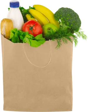 Grocery Shopping Bag Fresh Produce PNG