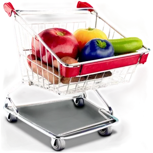 Grocery Shopping Cart Png 06282024 PNG image