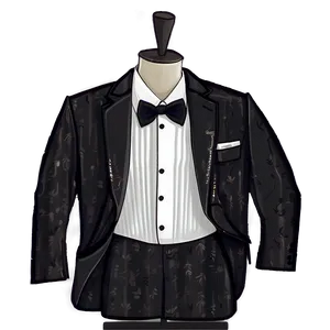 Groom's Wedding Tuxedo PNG 63