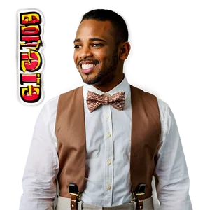 Groomsmen Suspenders PNG Mao7