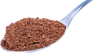Ground Coffeein Spoon.png PNG