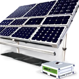 Ground Mounted Solar Panels Png 05252024 PNG image